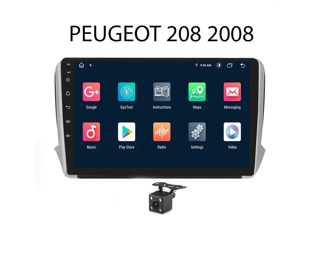 Radio CarPlay Peugeot 208 2008