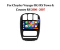 Radio Android 13 Chrysler Voyager RG RS 2000-2007