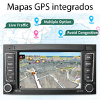 Radio Pantalla Carplay para Volkswagen Touareg 2002-2010 Ruletas - foto 3