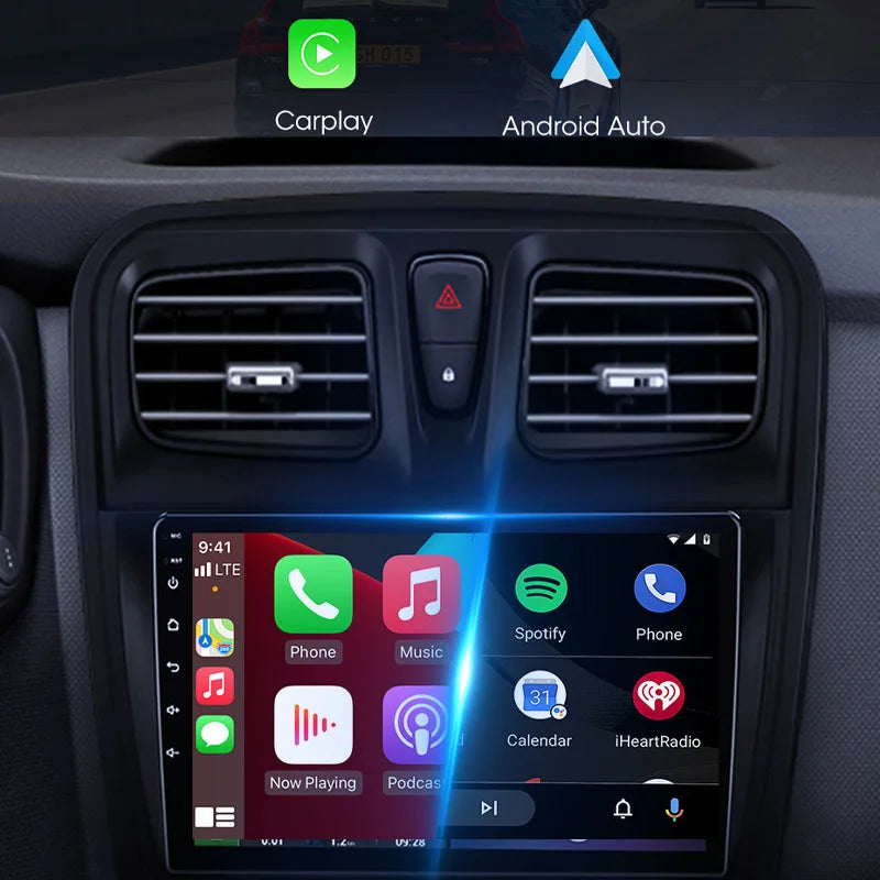 Radio Pantalla Carplay para Renault Logan 2 Dacia Sandero 2 2012-2019 - foto 3