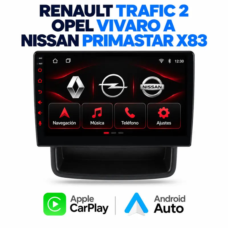 Portada Renault Trafic 2 Opel Vivaro A Nissan Primastar X83 para Renault Trafic 2 Opel Vivaro A Nissan Primastar 2001-2014