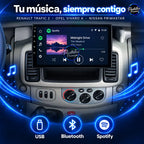 Música USB Bluetooth Spotify para Renault Trafic 2 Opel Vivaro A Nissan Primastar 2001-2014