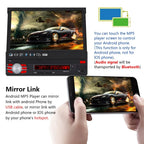 Radio pantalla Android 1 din Extraíble Automática