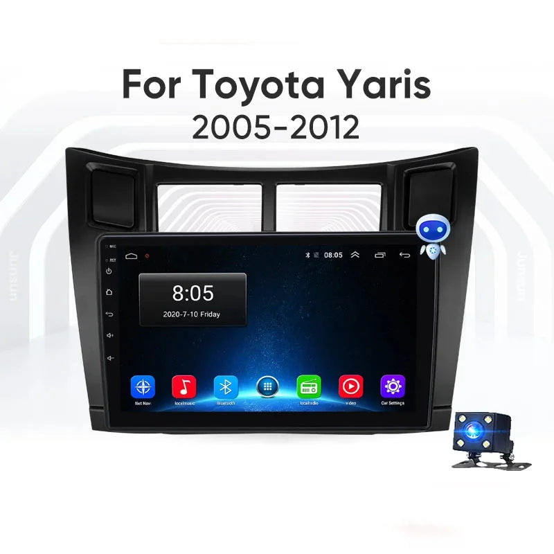 Radio CarPlay Toyota Yaris 2005-2012
