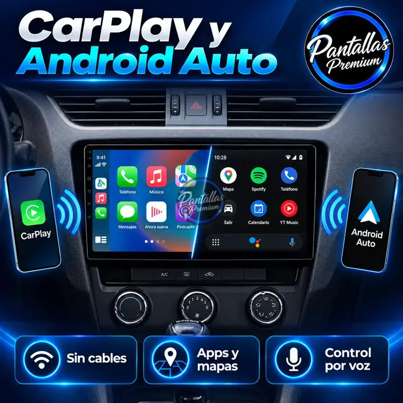 CarPlay y Android Auto para Skoda Octavia 3