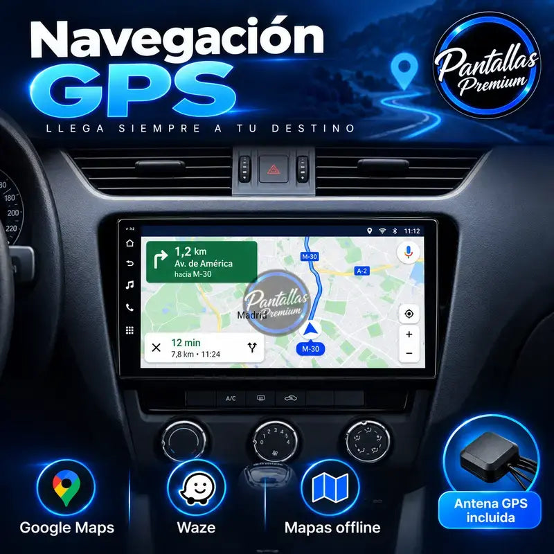 Navegación GPS para Skoda Octavia 3
