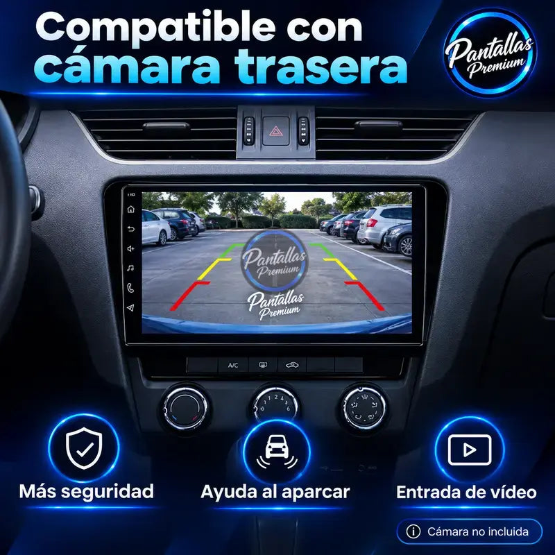 Compatible con cámara trasera Skoda Octavia 3