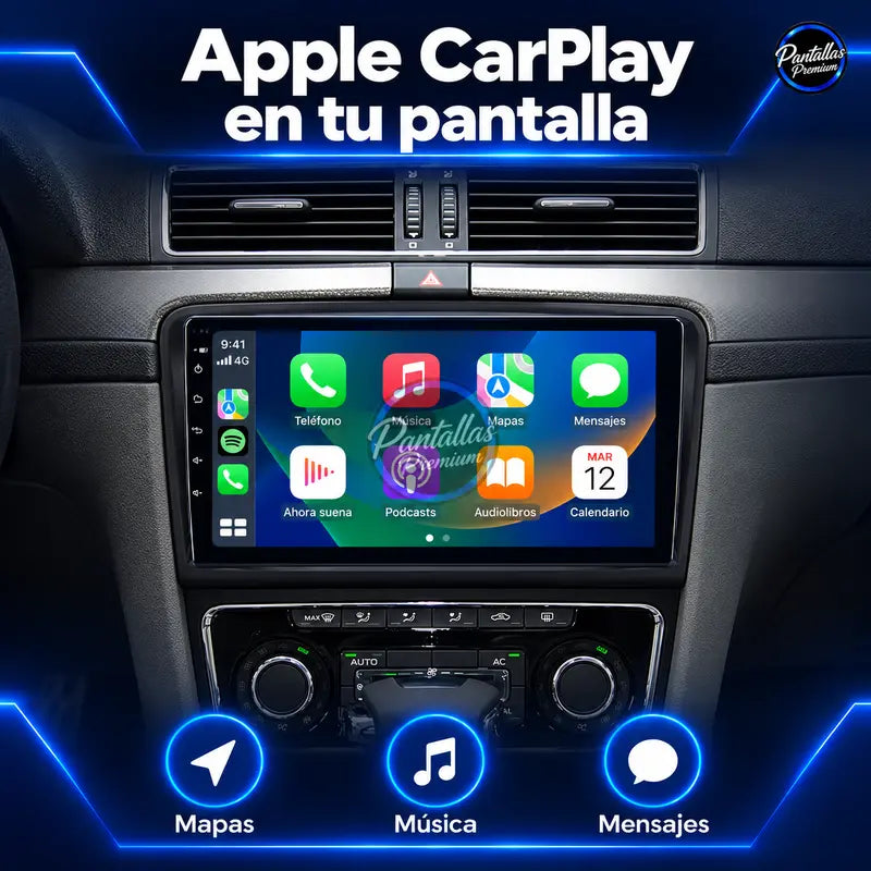 Apple CarPlay inalámbrico Skoda Superb 2