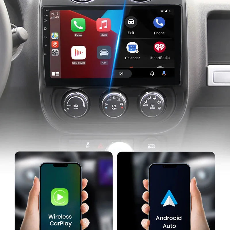 Radio Pantalla Carplay para Jeep Compass Patriot 2010-2016 - foto 3