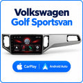 Pantalla CarPlay Volkswagen Golf Sportsvan 2016-2019