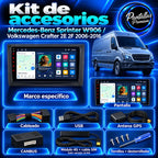Kit de accesorios radio pantalla Sprinter W906 Crafter 2E 2F