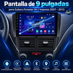 Subaru Forester SH Impreza Mk3 - pantalla de 9 pulgadas