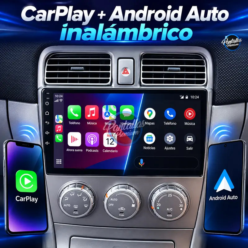 Subaru Forester Mk2 SG - CarPlay y Android Auto inalámbrico