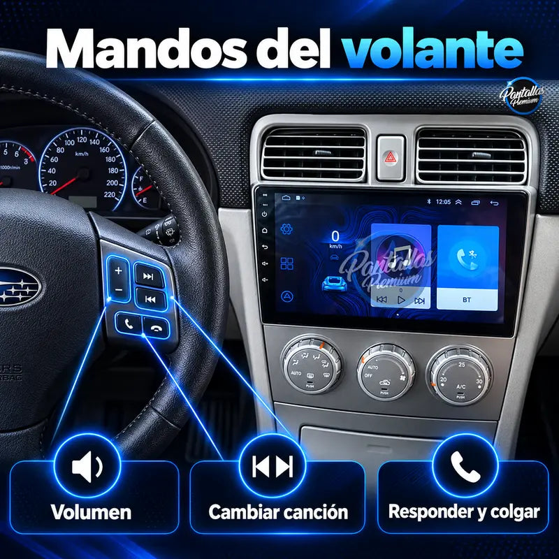 Subaru Forester Mk2 SG - mandos del volante