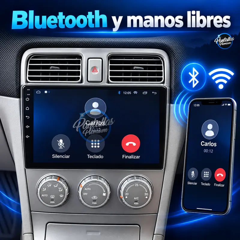 Subaru Forester Mk2 SG - Bluetooth y manos libres
