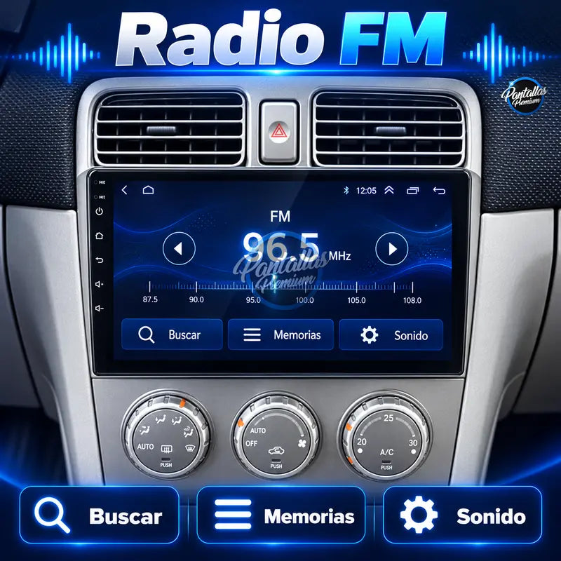 Subaru Forester Mk2 SG - radio FM