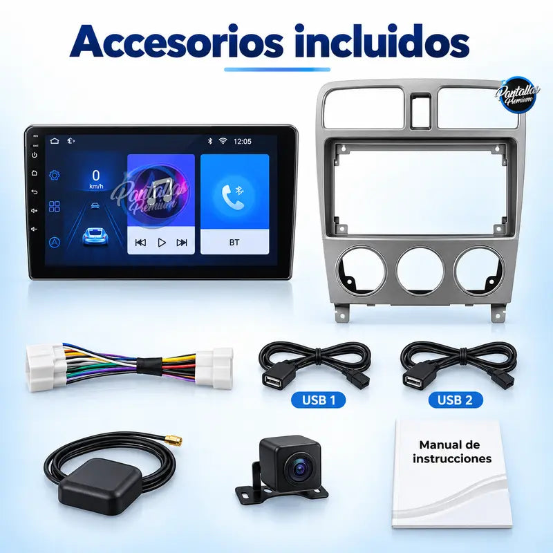 Subaru Forester Mk2 SG - accesorios incluidos