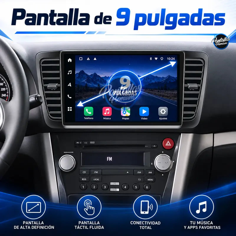 Pantalla de 9 pulgadas Subaru Legacy Outback Mk4