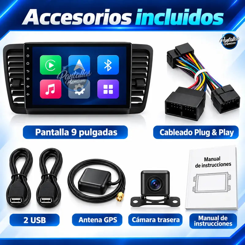 Accesorios incluidos Subaru Legacy Outback Mk4