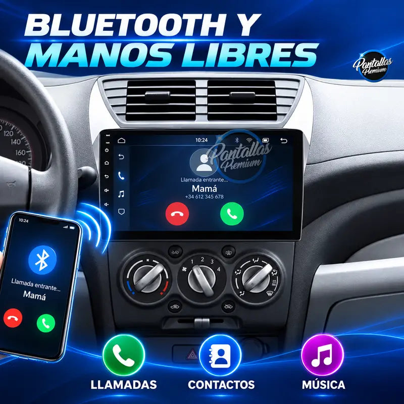 Bluetooth y manos libres Suzuki Alto Mk7