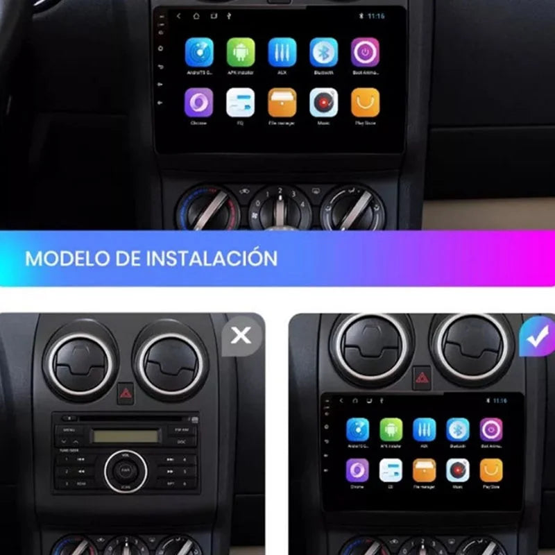 Radio Pantalla Carplay para Nissan Qashqai Camara 360 2006-2013 - foto 3