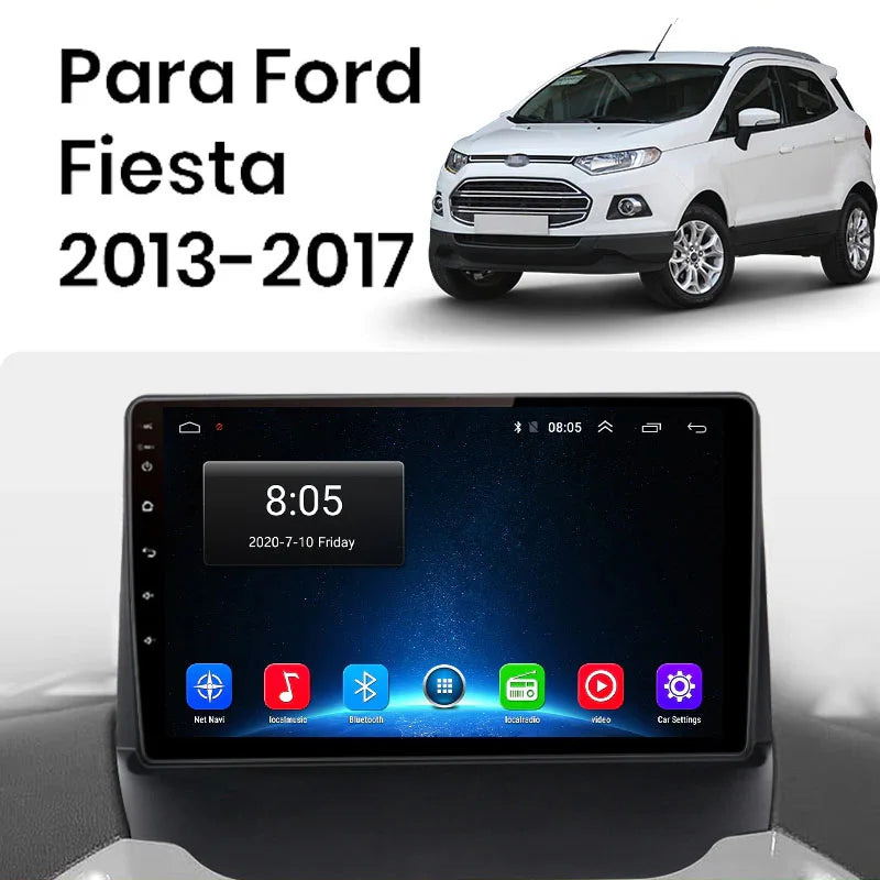 Radio Pantalla Carplay para Ford Fiesta MK7 Ecosport 2009-2017 - foto 2