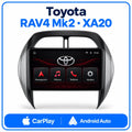 Toyota RAV4 Mk2 XA20 - radio pantalla CarPlay y Android Auto