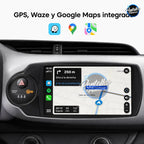 Toyota Yaris GPS Waze y Google Maps