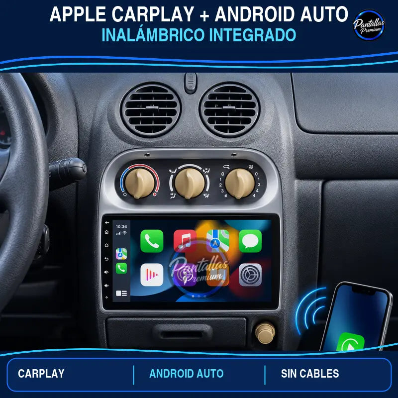 CarPlay y Android Auto inalámbricos Renault Twingo