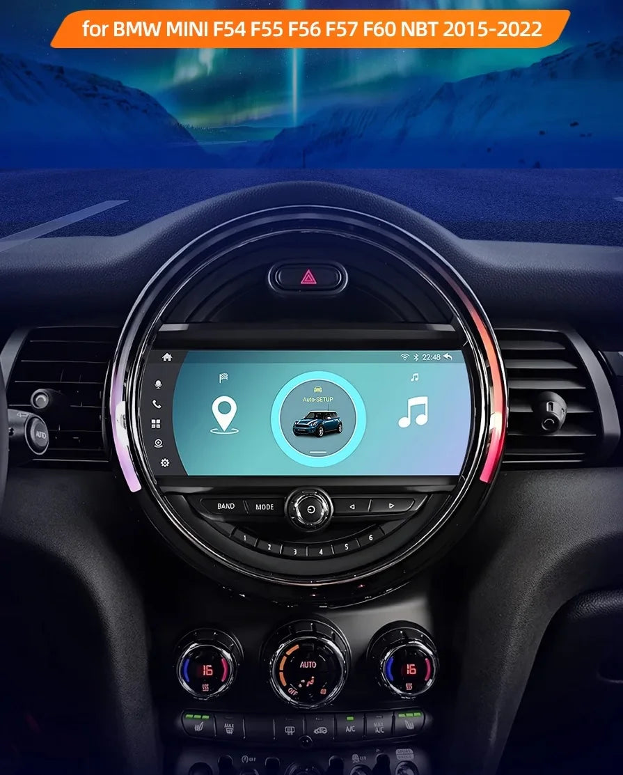 Radio CarPlay BMW MINI F54 F55 F56 F57 F58 F60 NBT 2015-2020