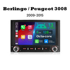 Radio CarPlay Peugeot 3008 5008 Citroën Berlingo 2010-2016