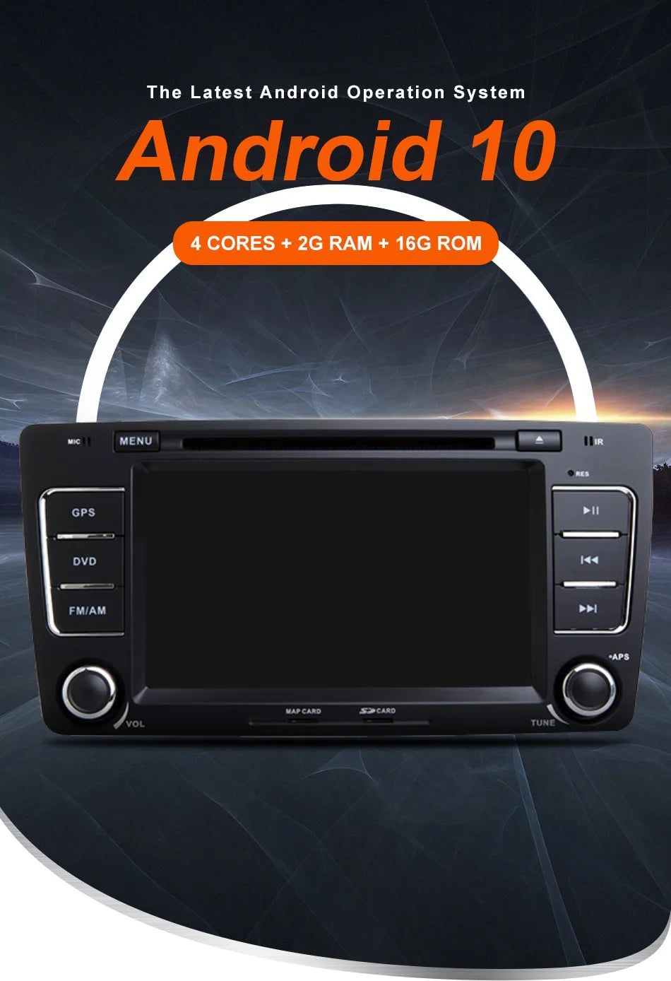 Radio Navegador Android para Skoda Octavia - foto 3