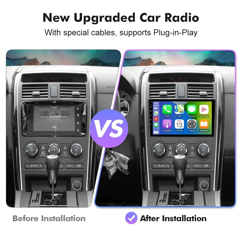 Radio Pantalla Carplay para Mazda CX9 2006-2016 - foto 2