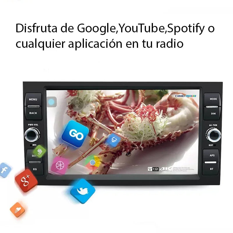 Radio Pantalla Carplay para Ford Kuga Transit Focus Mondeo Fusion C Max - foto 3