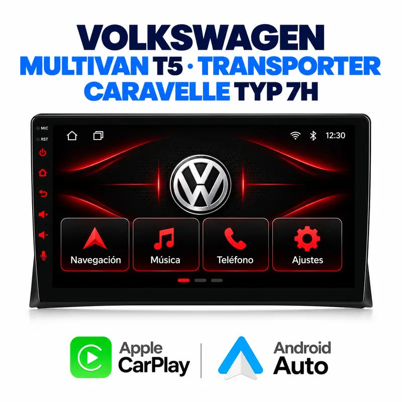 Portada Volkswagen Multivan T5 Transporter Caravelle Typ 7H 2003-2015