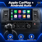 Apple CarPlay y Android Auto Volkswagen Multivan T5 Transporter Caravelle Typ 7H 2003-2015