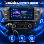 Música USB Bluetooth Spotify Volkswagen Multivan T5 Transporter Caravelle Typ 7H 2003-2015