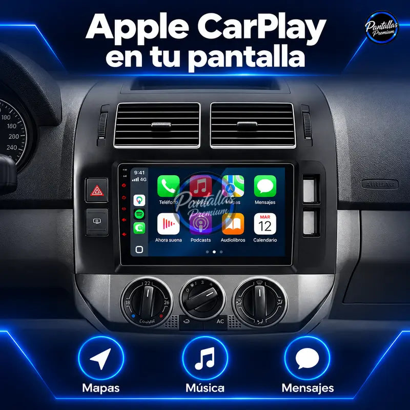 Apple CarPlay inalámbrico Volkswagen Polo Mk4