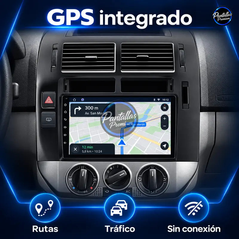 Navegación GPS Volkswagen Polo Mk4