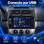 Dos puertos USB Volkswagen Polo Mk4