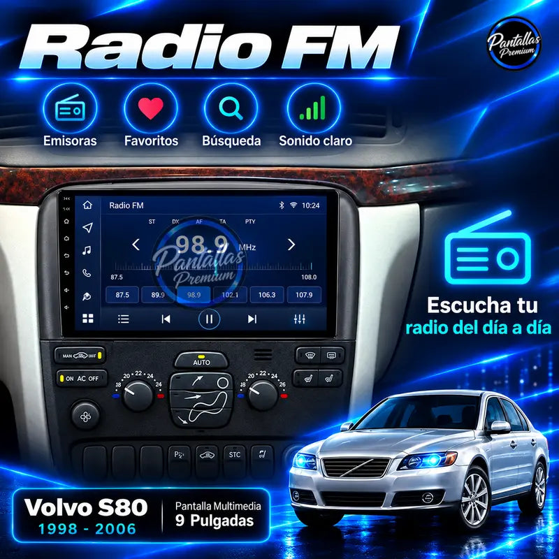 Radio FM Volvo S80 Mk1