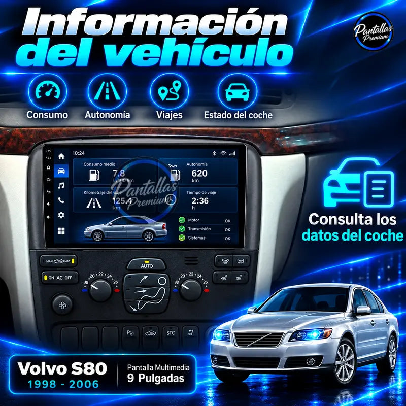 Información del vehículo Volvo S80 Mk1