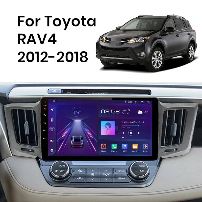 Radio Pantalla Carplay para Toyota RAV4 RAV 4 2012-2018 - foto 2