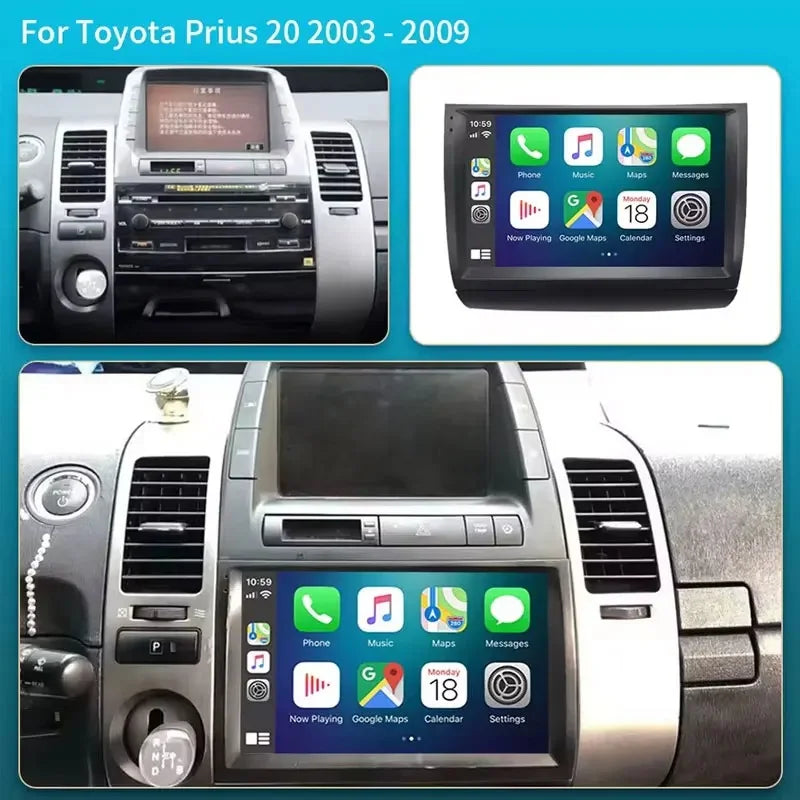 Toyota Prius 20 2002-2009 - Radio Pantalla Carplay y Android Auto - foto 2