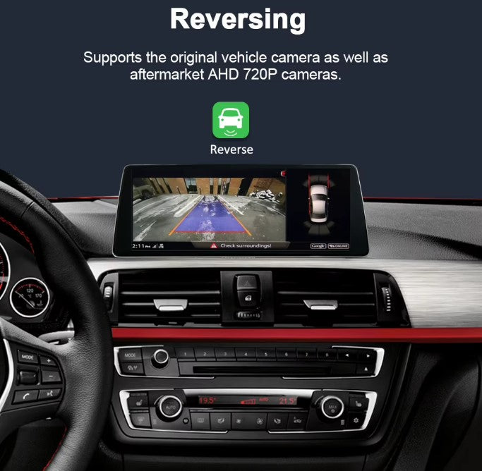 Radio Pantalla Carplay para BMW X5 F15 X6 F16 - Pantalla Vertical