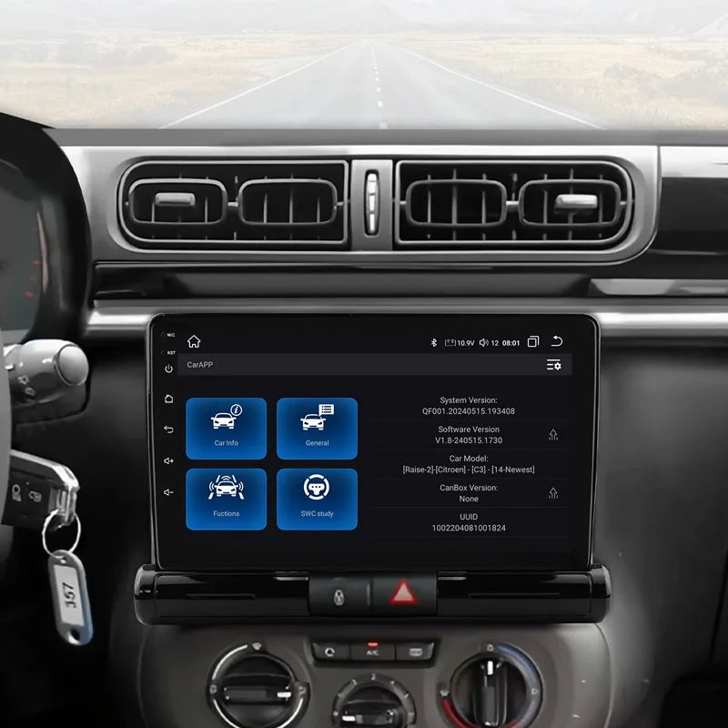 Radio Pantalla Carplay para Citroen C3 C4 Aircross 2017-2023 - foto 2