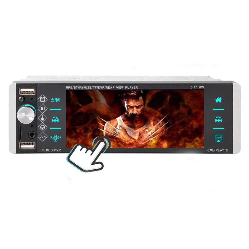 Radio Pantalla 1din RDS