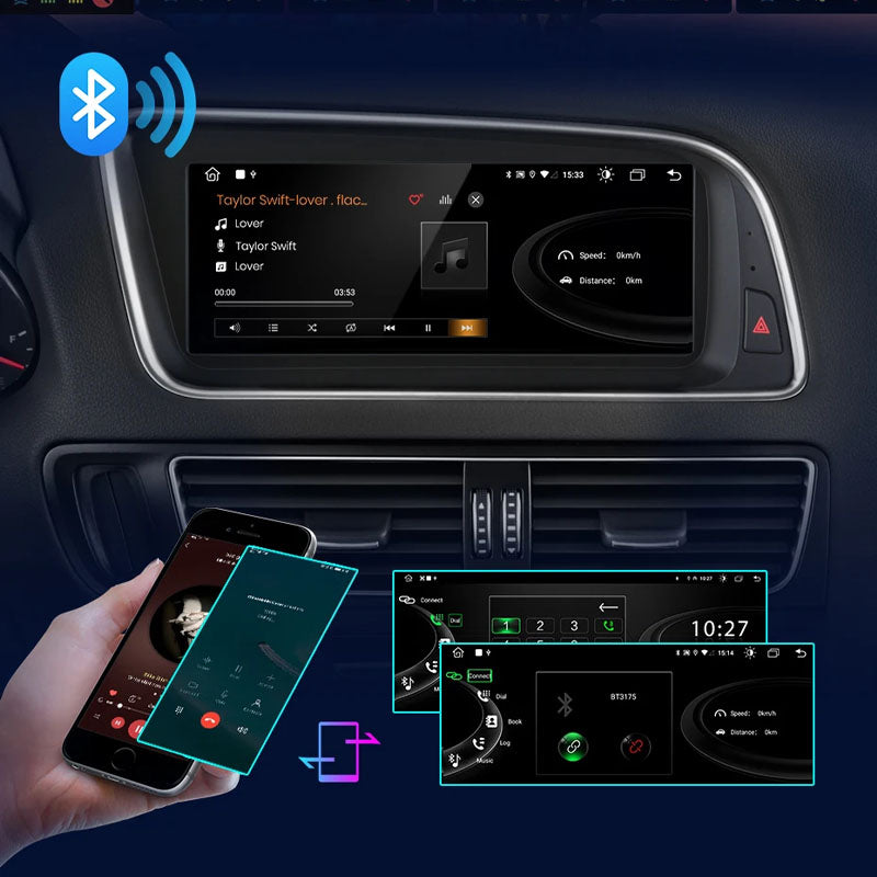Radio Pantalla Linux 8,8¨ para Audi Q5 2009-2016