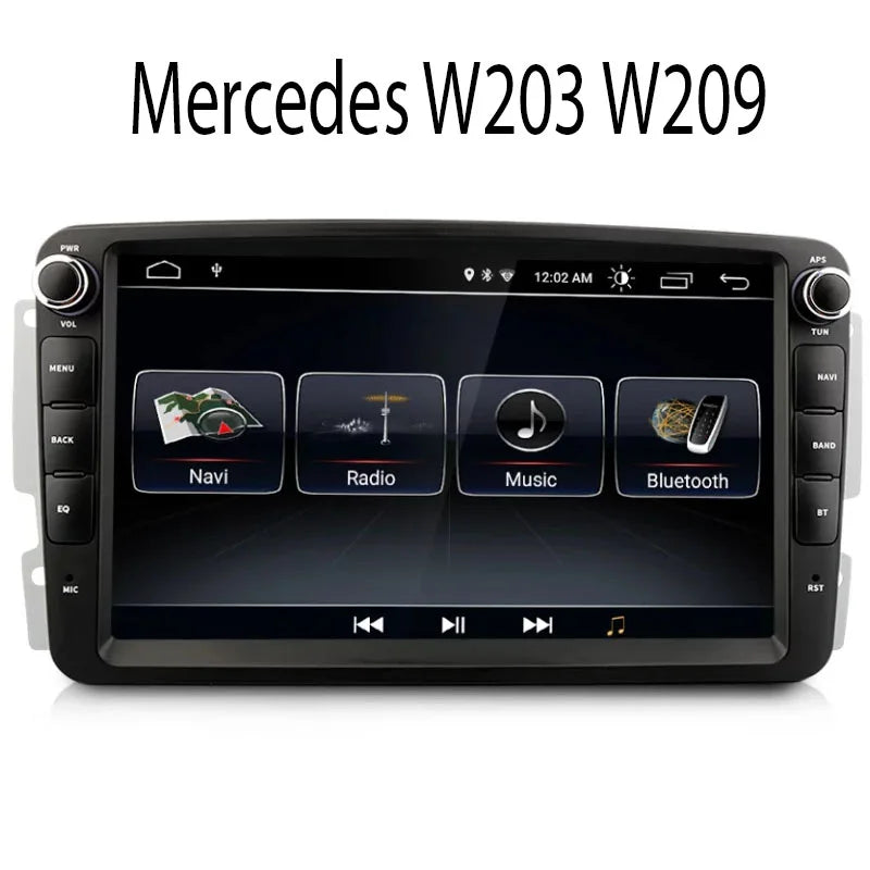 Radio Android Mercedes-Benz 12 W203 W209 Vito Sprinter