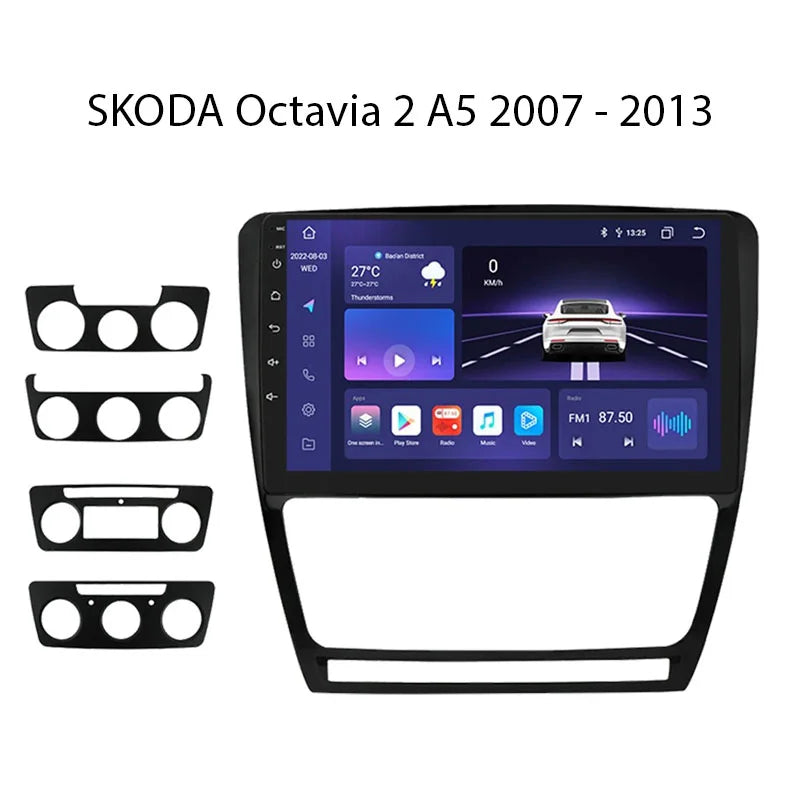 Radio CarPlay Škoda Skoda Octavia 2 2007-2013